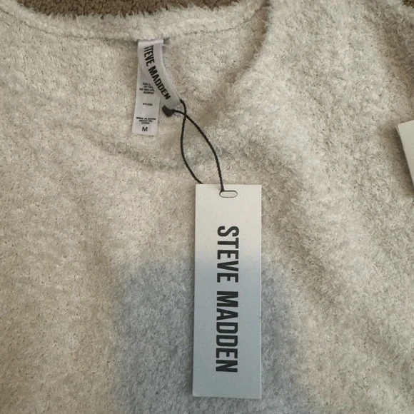 NWT Steve Madden Women's Scoop-Neck Chenille Sleep Tank Top - Picture 2 of 4